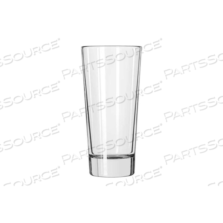 ELAN DURATUFF 12 OZ BEVERAGE GLASS, CLEAR 