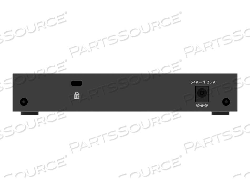 PLUS GS305EP, SWITCH, MANAGED, 5 X 10/100/1000 (4 POE+), DESKTOP, WALL-MOUNTABLE, POE+ (63 W) by Netgear PLUS GS305EP, SWITCH, MANAGED, 5 X 10/100/1000 (4 POE+), DESKTOP, WALL-MOUNTABLE, POE+ (63 W) by Netgear