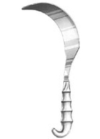 SURGICAL DEAVER RETRACTOR WITH HOLLOW GRIP HANDLE, SPRO-040 by SurgiPro, Inc.