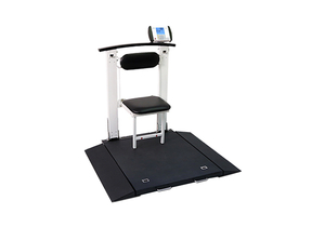 VERSATILE EMR-READY PORTABLE SCALES, 1000 LB X 0.2 LB, 7/8 IN HIGH LCD by Detecto Scale / Cardinal Scale