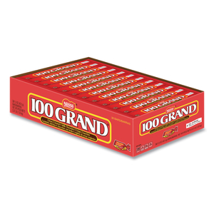 CHOCOLATE CANDY BARS, FULL SIZE, 1.5 OZ, 36/CARTON by 100 GRAND