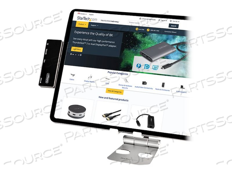 USB C MULTIPORT ADAPTER, USB-C MINI DOCK, USB-C TO 4K 60HZ HDMI 2.0, WITH 100W POWER DELIVERY PASS-THROUGH CHARGING, 3-PORT USB 3.0 HUB, AUD by StarTech.com Ltd. USB C MULTIPORT ADAPTER, USB-C MINI DOCK, USB-C TO 4K 60HZ HDMI 2.0, WITH 100W POWER DELIVERY PASS-THROUGH CHARGING, 3-PORT USB 3.0 HUB, AUD by StarTech.com Ltd.