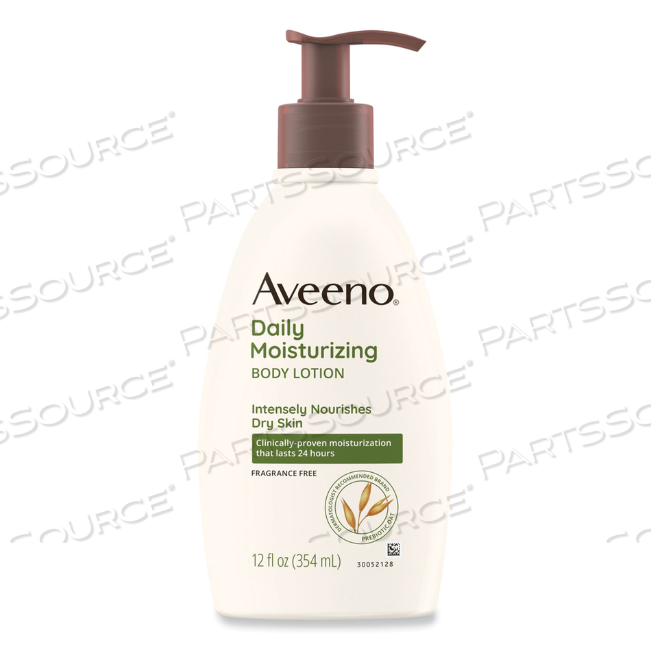 DAILY MOISTURIZING LOTION, 12 OZ PUMP BOTTLE by Aveeno Active Naturals DAILY MOISTURIZING LOTION, 12 OZ PUMP BOTTLE by Aveeno Active Naturals