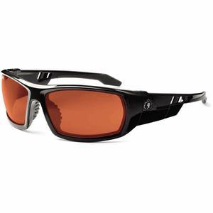 SKULLERZ ODIN PZ SAFETY GLASSES, POLARIZED COPPER LENS, BLACK FRAME by Ergodyne