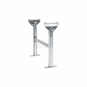 ADJUSTABLE H-BRACE SUPPORT 18"W X 15"-23"H FOR UNEX JRS ROLLER & SW SKATEWHEEL CONVEYORS by UNEX Manufacturing