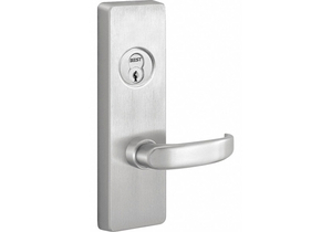 EXIT DEVICE TRIM SILVER OVERALL 2-7/8 W by Precision