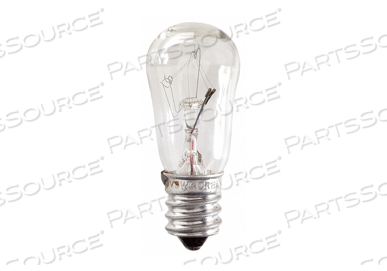 INCANDESCENT LIGHT BULB S6 6.0W by Lumapro Products