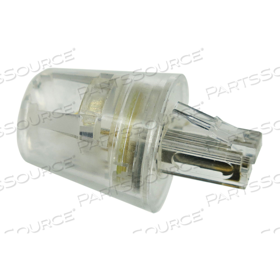 TWISSTOP ROTATING PHONE CORD DETANGLER, CLEAR TWISSTOP ROTATING PHONE CORD DETANGLER, CLEAR