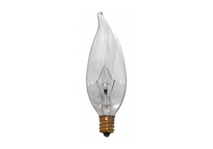 INCANDESCENT LAMP B10 40W by Aero-Tech