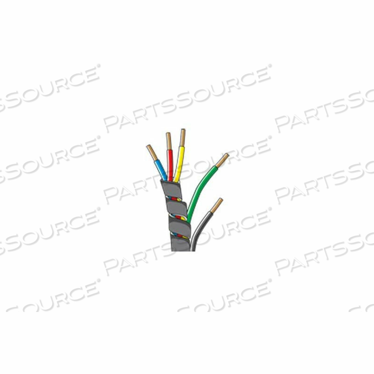 SPIRAL WRAP LOOM, 3/4" I.D., 100 PCS by Quick Cable