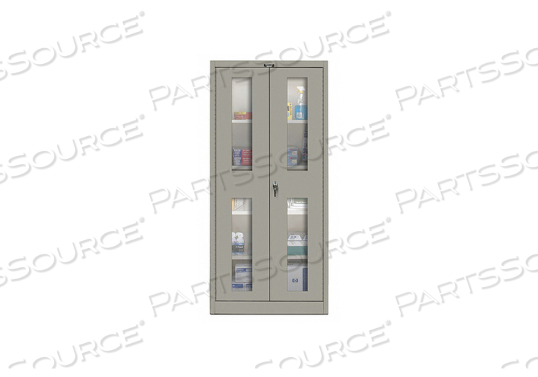 H2199 SHELVING CABINET 72 H 48 W GRAY 