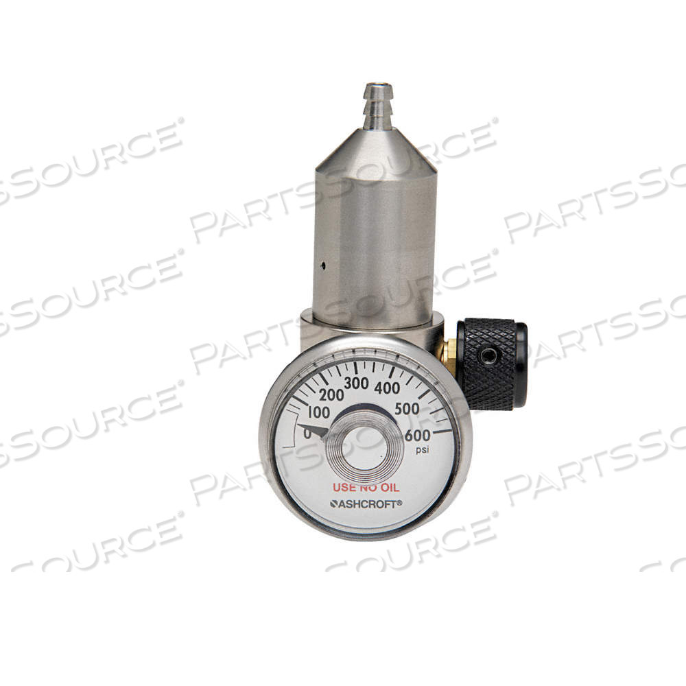 GAS CYLINDER REGULATOR, GAS REGULATOR, 0.5 LPM MAX FLOW RATE, GAS REGULATOR by Approved Vendor