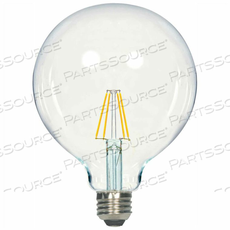 4.5W FILAMENT LED G40 GLOBE 360' BEAM SPREAD MEDIUM BASE 2700K 