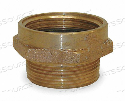 FIRE HOSE ADAPTER 2-1/2 NH 2-1/2 NPT by Moon American FIRE HOSE ADAPTER 2-1/2 NH 2-1/2 NPT by Moon American