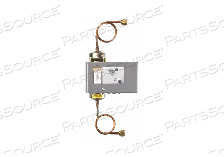 120/240V LUBE OIL PRESSURE CUTOUT CONTROL WITH 90 SECOND TIME DELAY & 36" CAP. 8-70 PSI by Johnson Controls