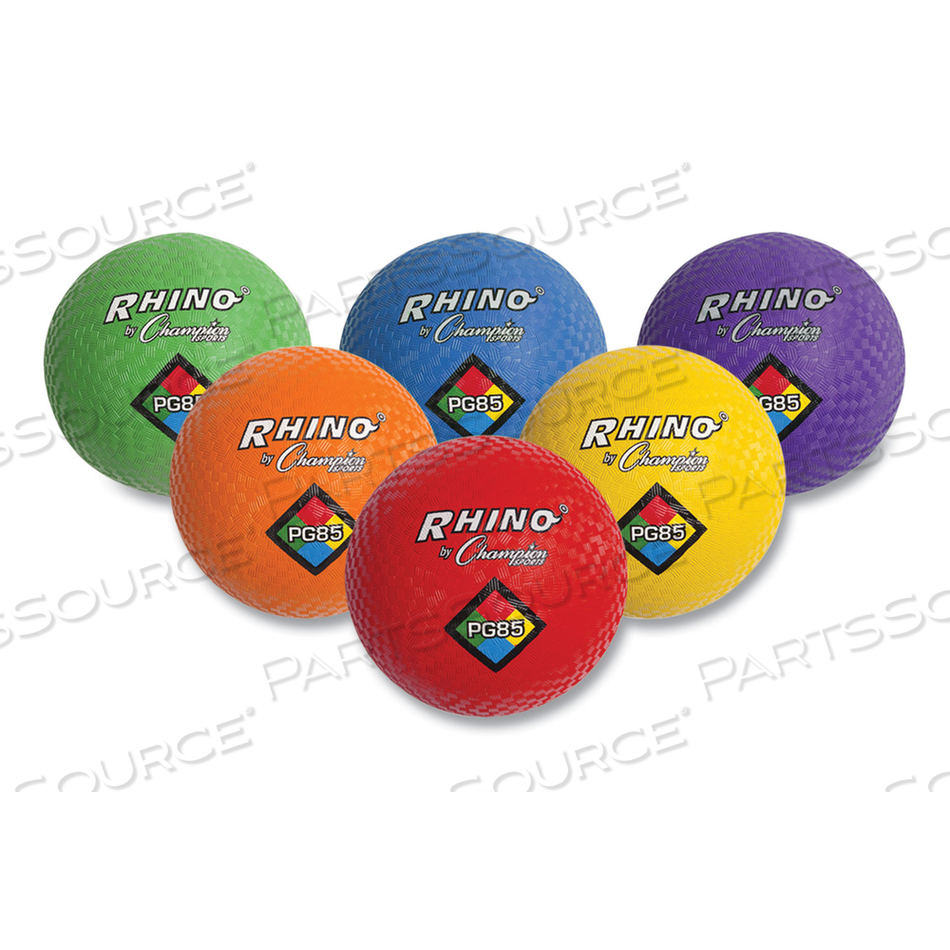 PLAYGROUND BALL SET SIZE 8.5 PK6 by Champion Sports