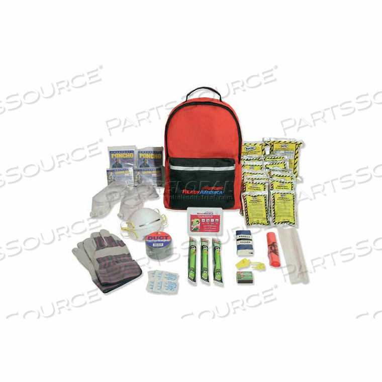 GRAB 'N GO HURRICANE EMERGENCY KIT, 2 PERSON/3 DAY BACKPACK by Ready America GRAB 'N GO HURRICANE EMERGENCY KIT, 2 PERSON/3 DAY BACKPACK by Ready America