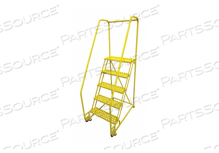 TILT AND ROLL LDR STEEL 80IN. H. YELLOW by Cotterman TILT AND ROLL LDR STEEL 80IN. H. YELLOW by Cotterman