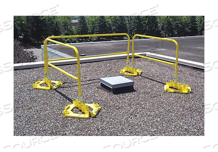 SAFETY GUARDRAIL YELLOW by Garlock Safety Systems SAFETY GUARDRAIL YELLOW by Garlock Safety Systems