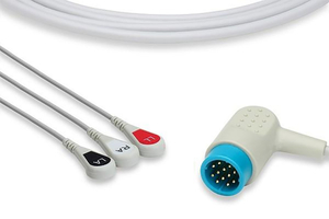 3 LEAD 10 FT ECG CABLE by Physio-Control