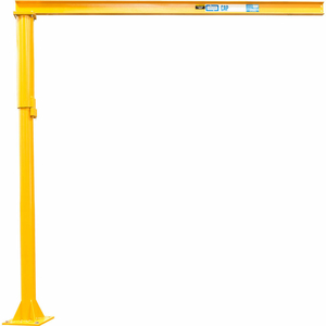 MEDIUM DUTY FLOOR MOUNTED JIB CRANE, 1000 LB. CAPACITY, 8' UNDER BEAM HEIGHT, 10' SPAN by Contrx Industries Inc MEDIUM DUTY FLOOR MOUNTED JIB CRANE, 1000 LB. CAPACITY, 8' UNDER BEAM HEIGHT, 10' SPAN by Contrx Industries Inc
