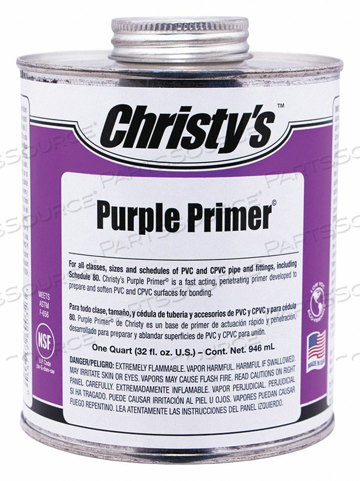 PRIMER PURPLE 32 OZ. by Christy's PRIMER PURPLE 32 OZ. by Christy's