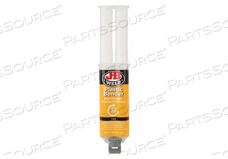 SYRINGE PLASTIC BONDER TAN 25ML by J-B Weld