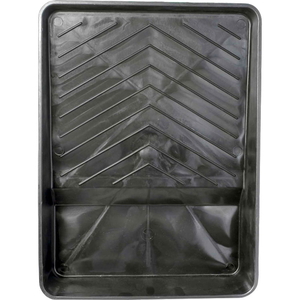 ROLLERLITE 9" MOLDED PLASTIC PAINT TRAY, BLACK, 24/CASE by Quali-Tech Mfg ROLLERLITE 9" MOLDED PLASTIC PAINT TRAY, BLACK, 24/CASE by Quali-Tech Mfg