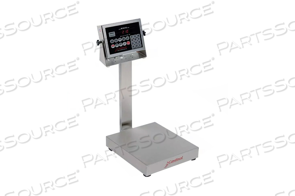 ELECTRONIC BENCH SCALE, 150 LB WITH 210 INDICATOR AND TOWER DISPLAY by Detecto Scale / Cardinal Scale ELECTRONIC BENCH SCALE, 150 LB WITH 210 INDICATOR AND TOWER DISPLAY by Detecto Scale / Cardinal Scale