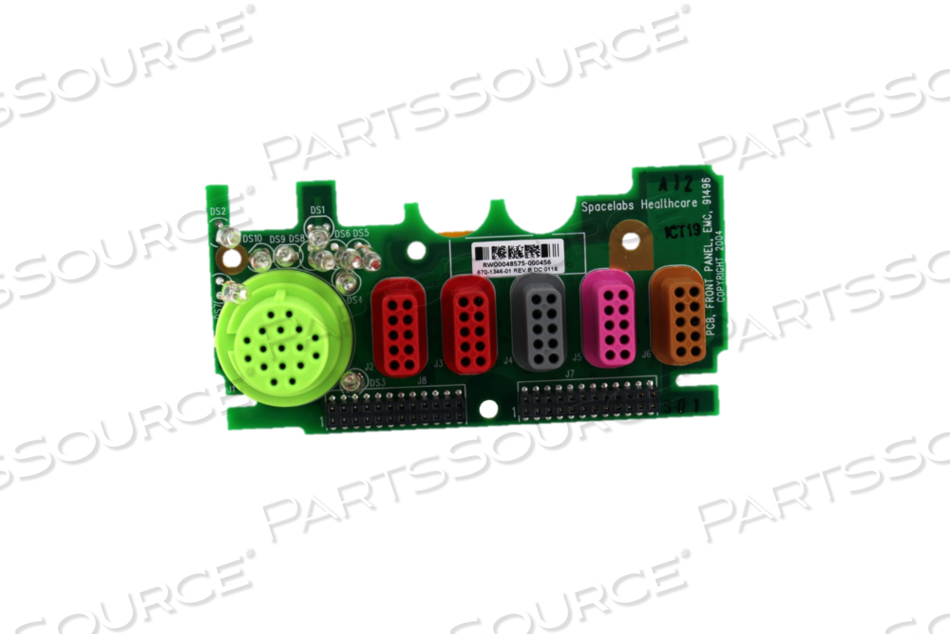 PCB ASSEMBLY, FRONT PANEL, ROHS STANDARD, FOR USE WITH: FOR 91496 M ASIMO by Spacelabs Healthcare