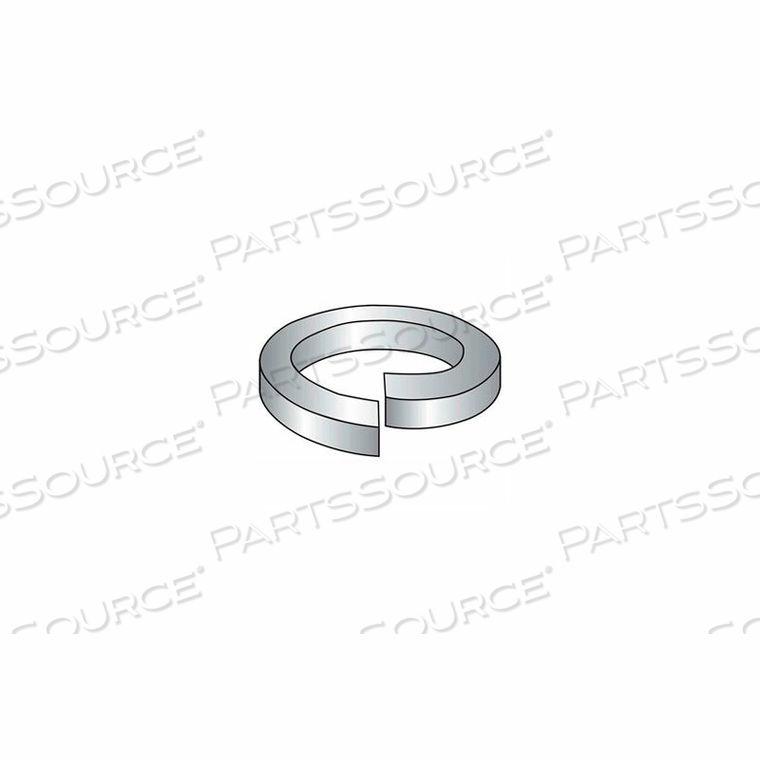 3/4" SPLIT LOCK WASHER - .766/.753" I.D. - .188" THICK - STEEL - ZINC - GRADE 2 - PKG OF 100 