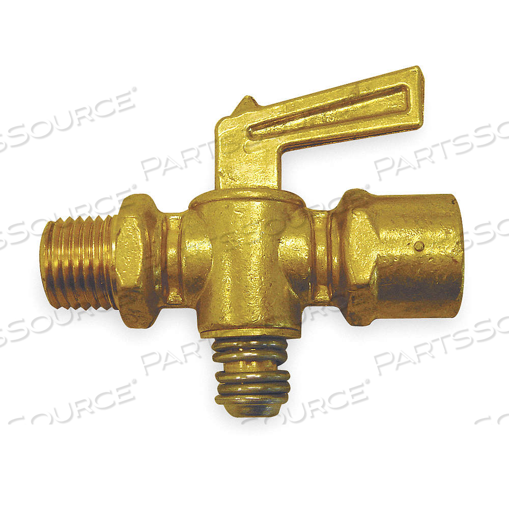 GROUND PLUG VALVE, FOR FLUIDS MEDIA, 2-WAY, 1/8 IN PIPE SIZE, BRASS, MNPT X FNPT by Approved Vendor GROUND PLUG VALVE, FOR FLUIDS MEDIA, 2-WAY, 1/8 IN PIPE SIZE, BRASS, MNPT X FNPT by Approved Vendor