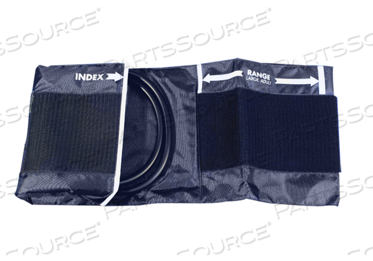 2-TUBE NYLON REUSABLE BLOOD PRESSURE CUFF AND BLADDER FOR MABIS SPHYGMOMANOMETER by HealthSmart (Briggs Healthcare/MABIS)