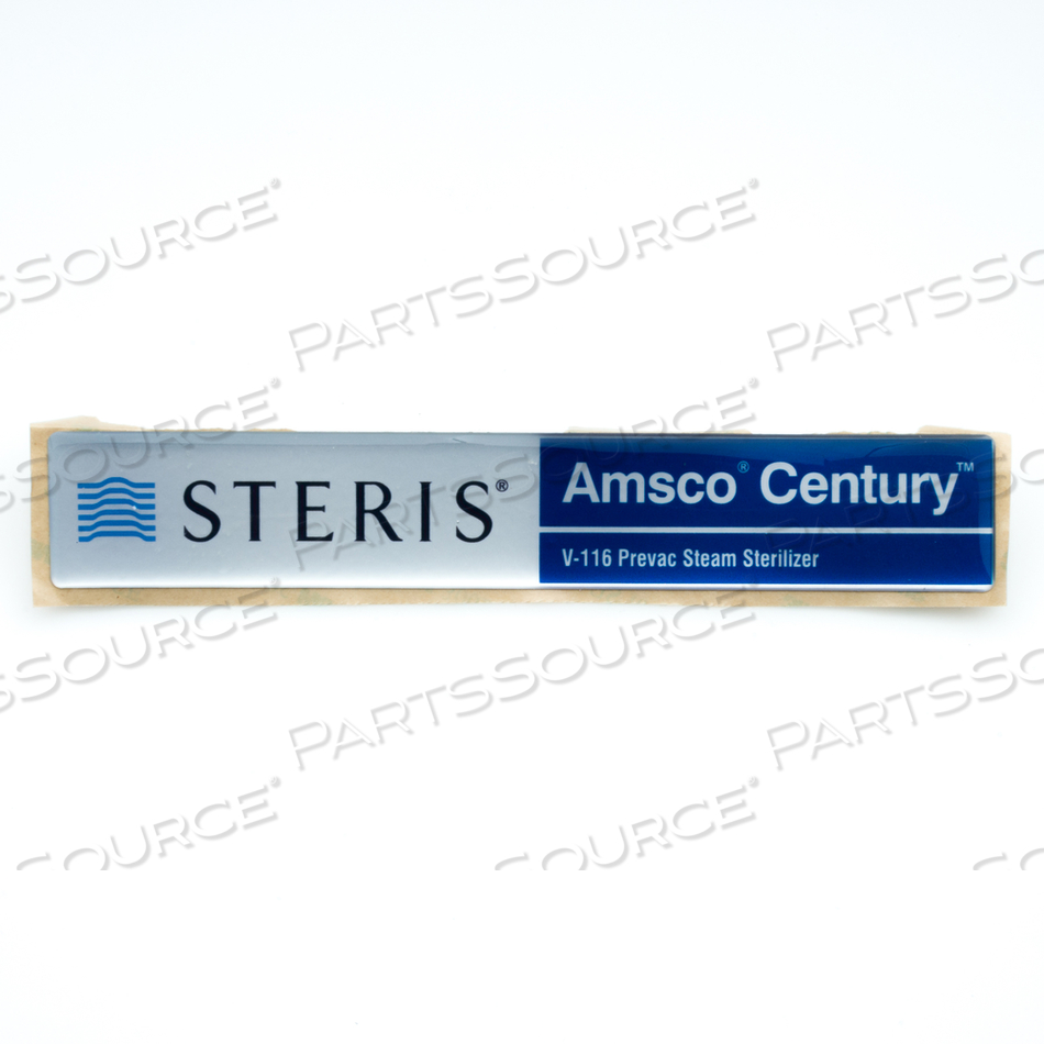 16IN LOGO NAMEPLATE by STERIS Corporation 16IN LOGO NAMEPLATE by STERIS Corporation