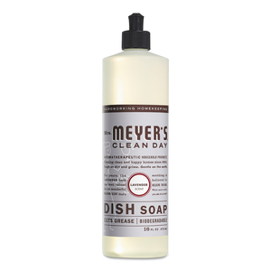 DISH SOAP, LAVENDER SCENT, 16 OZ BOTTLE by Mrs. Meyer's