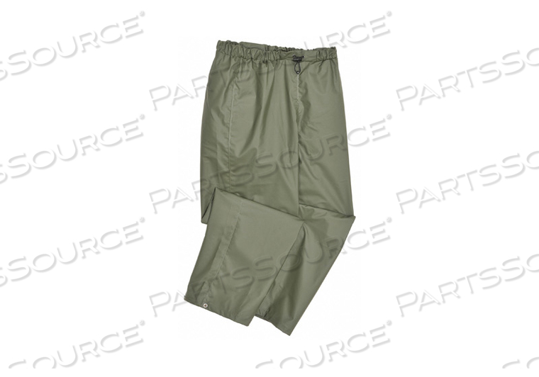 RAIN PANTS UNRATED GREEN 3XL by Helly Hansen