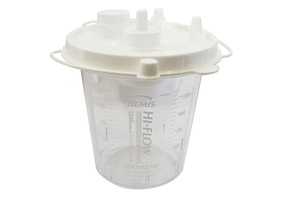 1200CC DISPOSABLE SUCTION CANISTER, SOLD INVIDIDUALLY by SSCOR, Inc.