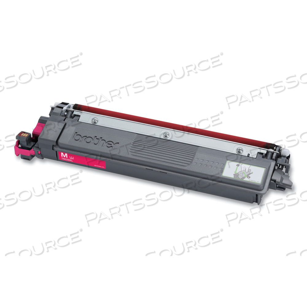 TN229XLM HIGH-YIELD TONER, 2,300 PAGE-YIELD, MAGENTA by Brother TN229XLM HIGH-YIELD TONER, 2,300 PAGE-YIELD, MAGENTA by Brother