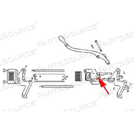 MOD 29 PUSHER PLATE BRACKET by Vollrath