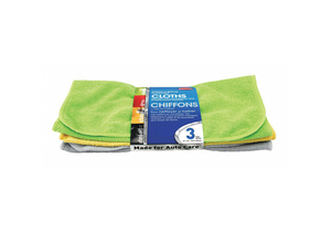MICROFIBER CLOTH 12 X 16 ASSORTED PK3 by Carrand MICROFIBER CLOTH 12 X 16 ASSORTED PK3 by Carrand