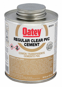 CEMENT LOW VOC 16 OZ. CLEAR by Oatey