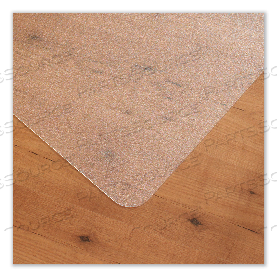 CLEARTEX ULTIMAT XXL POLYCARBONATE CHAIR MAT FOR HARD FLOORS, 60 X 60, CLEAR by Floortex