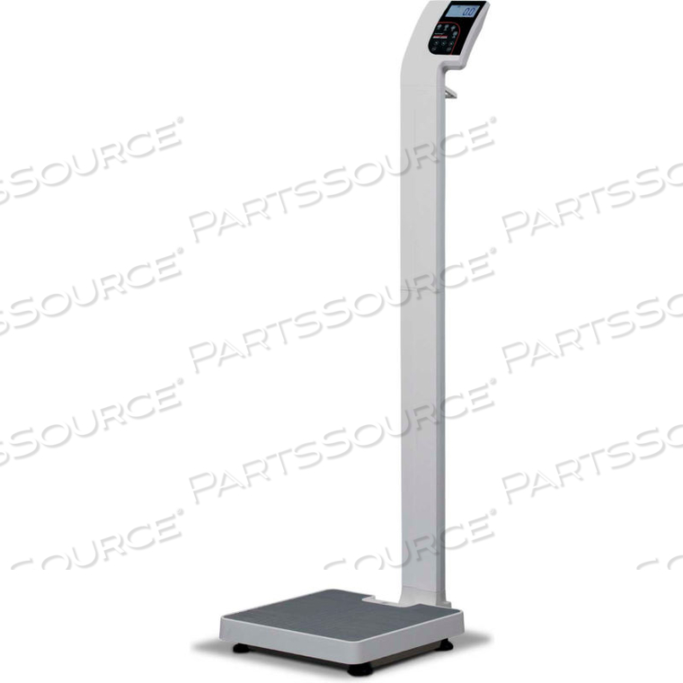 150-10-6 DIGITAL WAIST-LEVEL PHYSICIAN SCALE, 550 LB X 0.2 LB by Rice Lake Weighing Systems 150-10-6 DIGITAL WAIST-LEVEL PHYSICIAN SCALE, 550 LB X 0.2 LB by Rice Lake Weighing Systems
