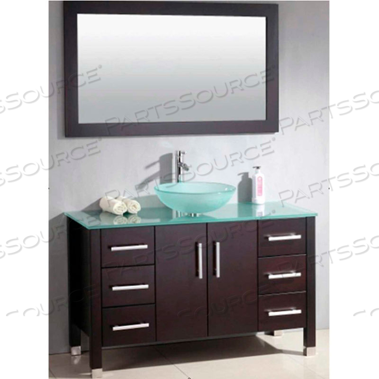 48" VANITY SET W/POLISHED CHROME 