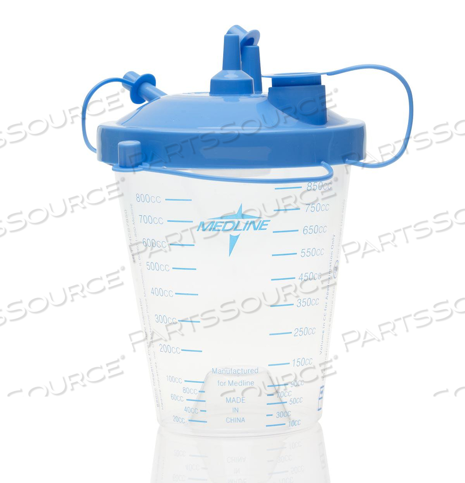 DISPOSABLE SUCTION CANISTERS KIT WITH FILTER LID AND TUBING by Medline Industries, Inc. DISPOSABLE SUCTION CANISTERS KIT WITH FILTER LID AND TUBING by Medline Industries, Inc.