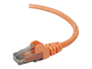 BELKIN HIGH PERFORMANCE - PATCH CABLE - RJ-45 (M) TO RJ-45 (M) - 4 FT - UTP - CAT 6 - MOLDED, SNAGLESS - ORANGE - FOR OMNIVIEW SMB 1X16, SMB 1X8, OMNIVIEW SMB CAT5 KVM SWITCH by Belkin