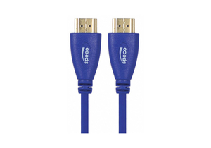 HDMI CABLE 10 FT L BLUE DUAL SHLD by Speco Technologies