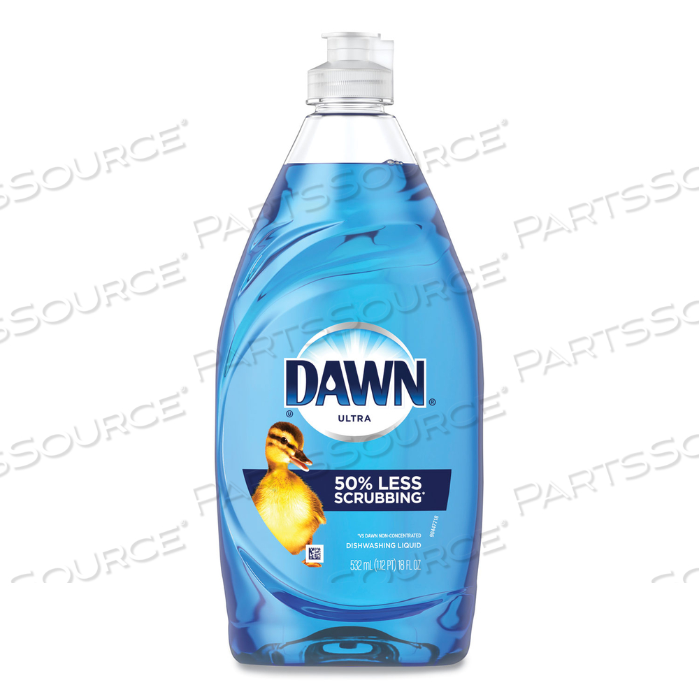 ULTRA LIQUID DISH DETERGENT, ORIGINAL SCENT, 18 OZ POUR BOTTLE by Dawn