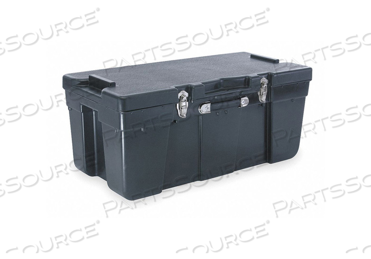 STORAGE TRUNK W 15 3/4 L 32 1/2 BLACK by J. Terence Thompson STORAGE TRUNK W 15 3/4 L 32 1/2 BLACK by J. Terence Thompson
