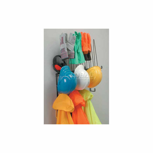 PERSONAL PROTECT EQUIPMENT STORAGE RACK, PVC COATED, 7-1/2"L by Horizon Mfg Enterprises, Inc